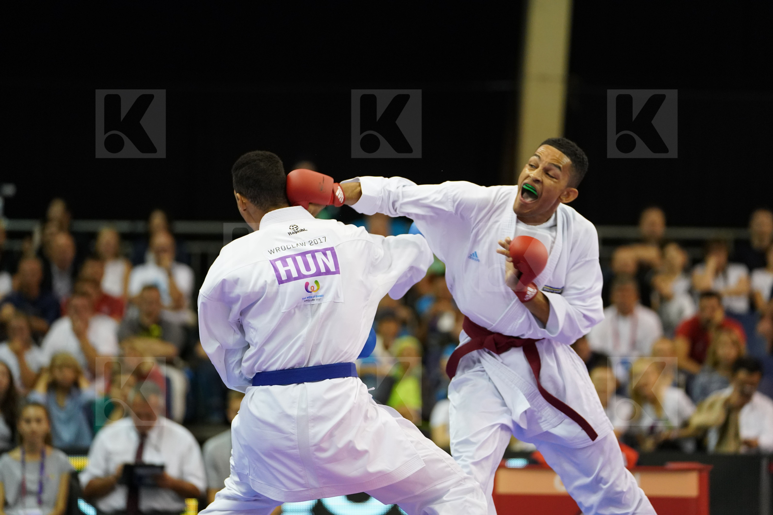 England Hungary Male Kumite -67kg Tadissi Yves Martial Thomas Jordan